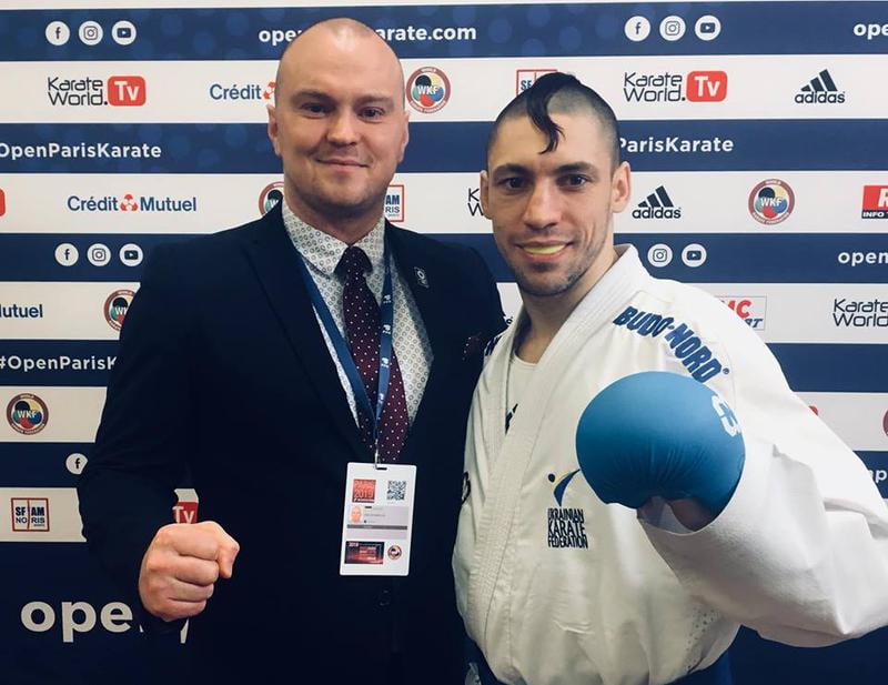 Львівський каратист виборов бронзу на Олімпіаді в Токіо. Фото: Управління спорту Львова