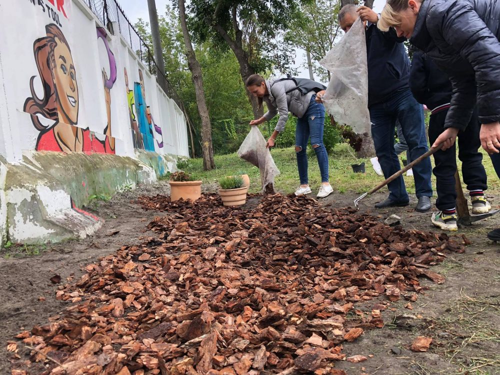 У Львові облаштували сенсорний сад для собак. Фото: Львівська міська рада