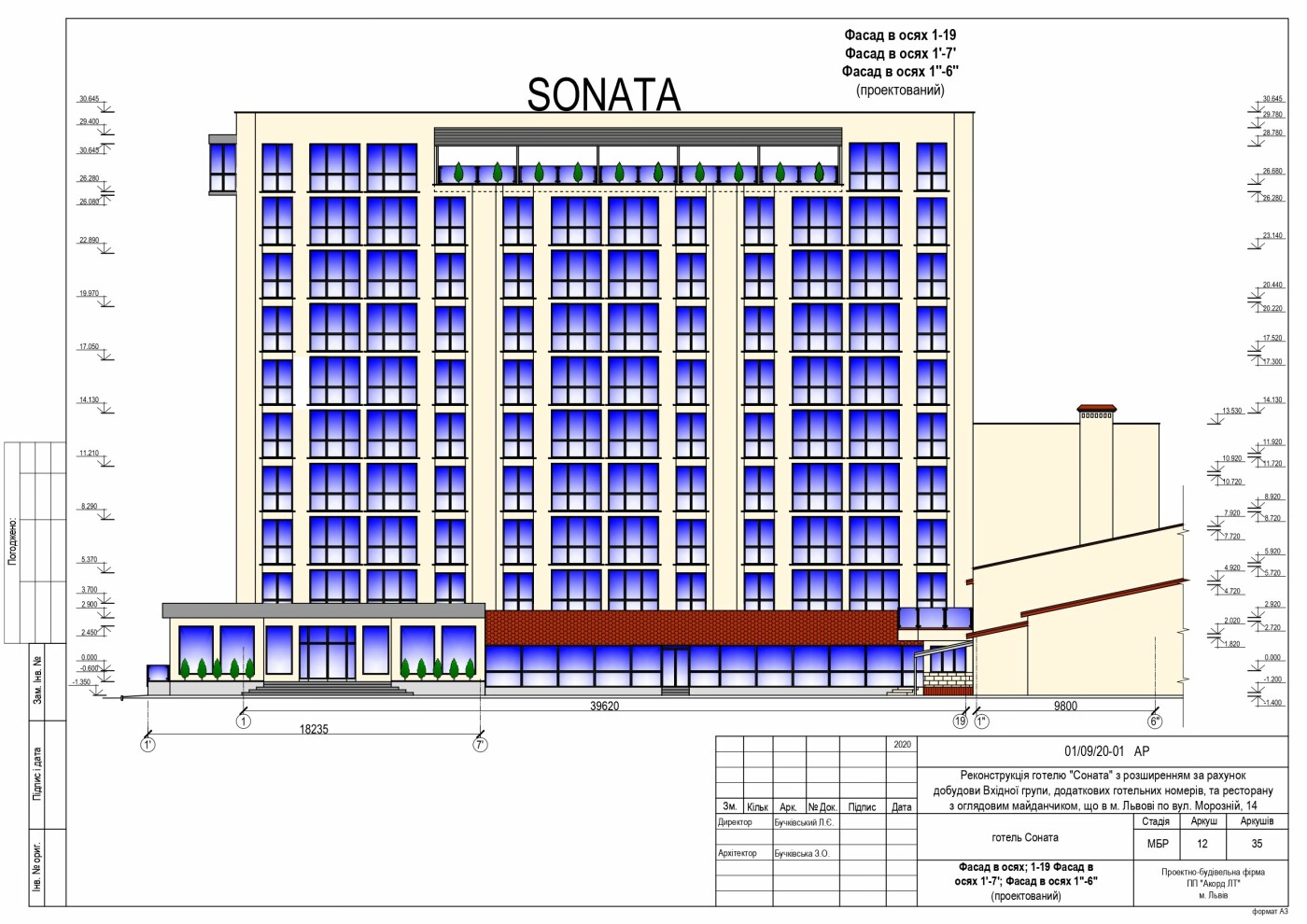 Як зміниться готель «Соната» на Сихові. Фото: Львівська міська рада