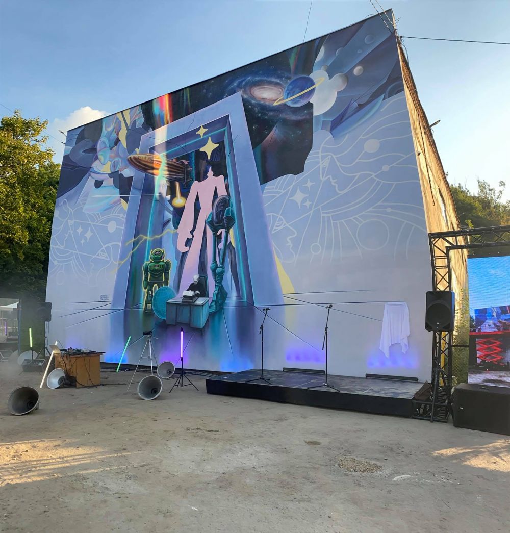 У Львові з&rsquo;явився новий мурал. Фото: Львівська міська рада