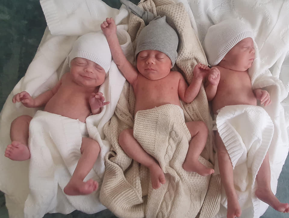 Львівські медики виходили трійню. Фото: Дитяча лікарня на Орлика. Львів/Facebook