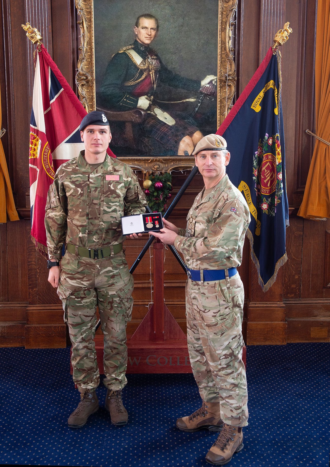 Курсант львівської Академії отримав Міжнародний Меч з рук британської принцеси