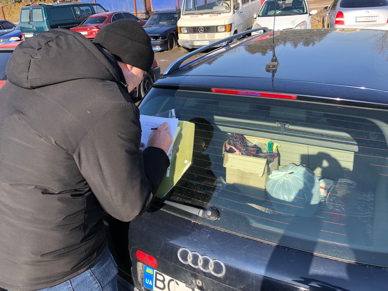 За несплачені штрафи у львів&rsquo;янина конфіскували автомобіль