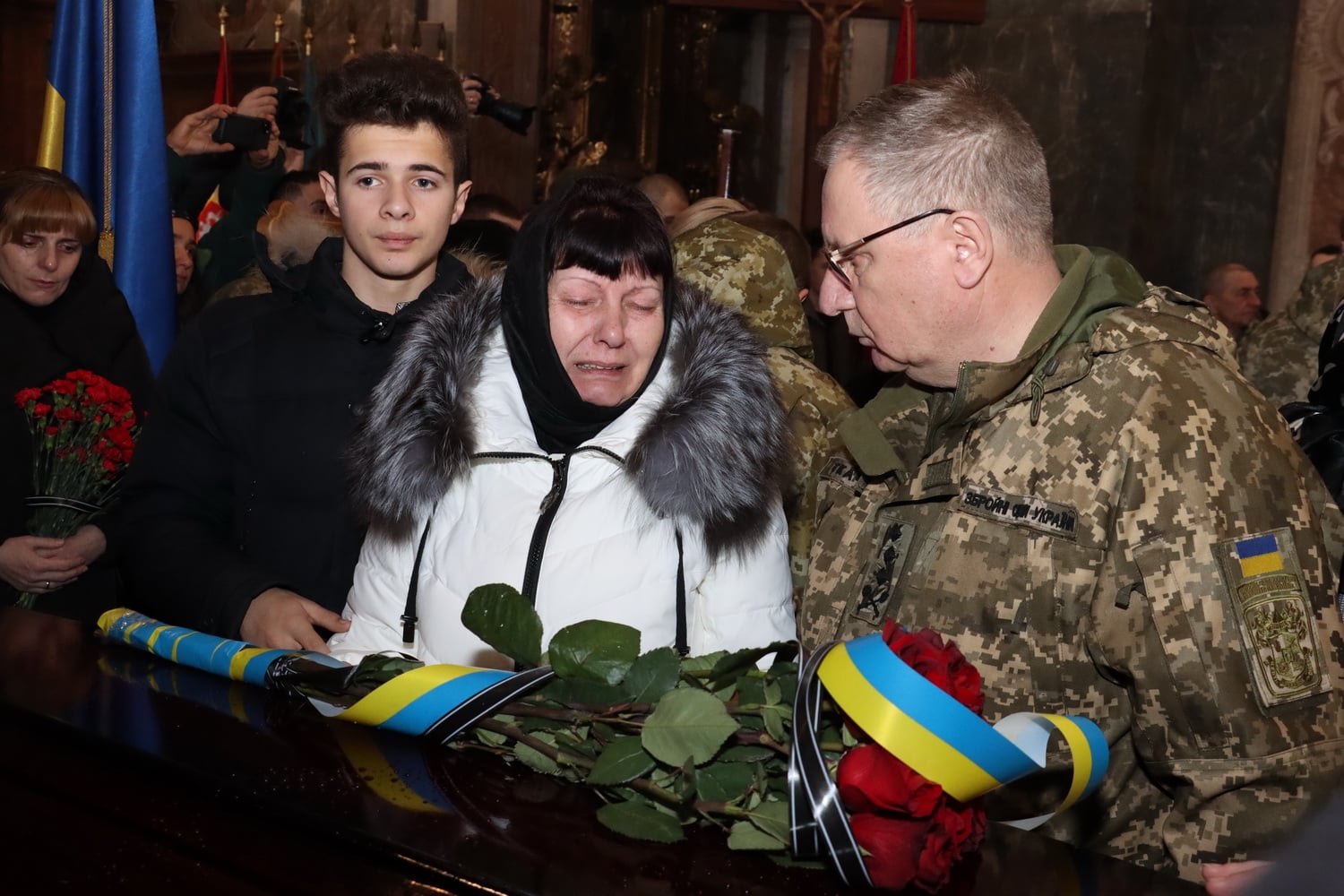 У Львові попрощались із загиблими на Яворівському полігоні військовослужбовцями