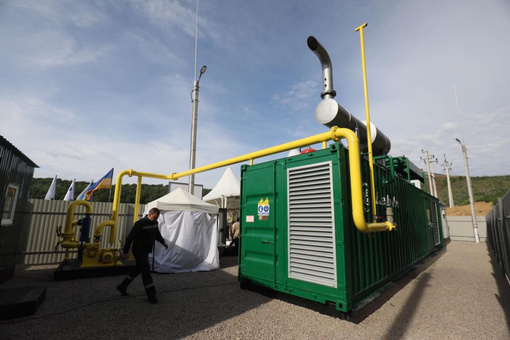 На Грибовицькому сміттєзвалищі запрацювала біогазова електростанція