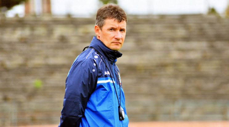 Тренер футбольної команди &laquo;Львів&raquo; Віталій Шумський. Фото: depo.ua