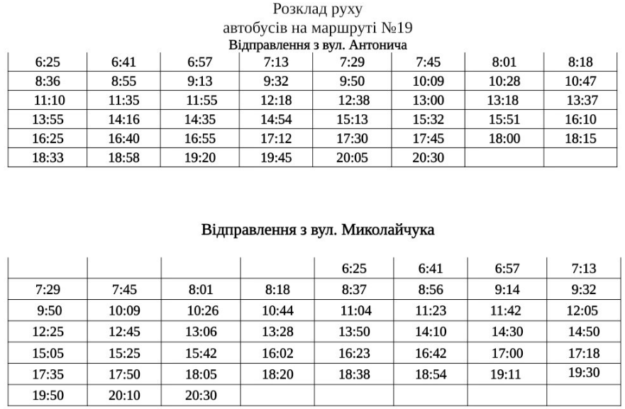Похвилинний графік: як курсують автобуси у Львові під час локдауну фото 6 5