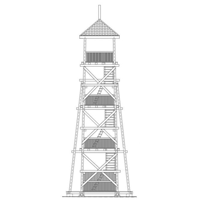 На Західному Бузі збудують 20-метрову оглядову вежу. Фото: Андрій Порицький/Facebook