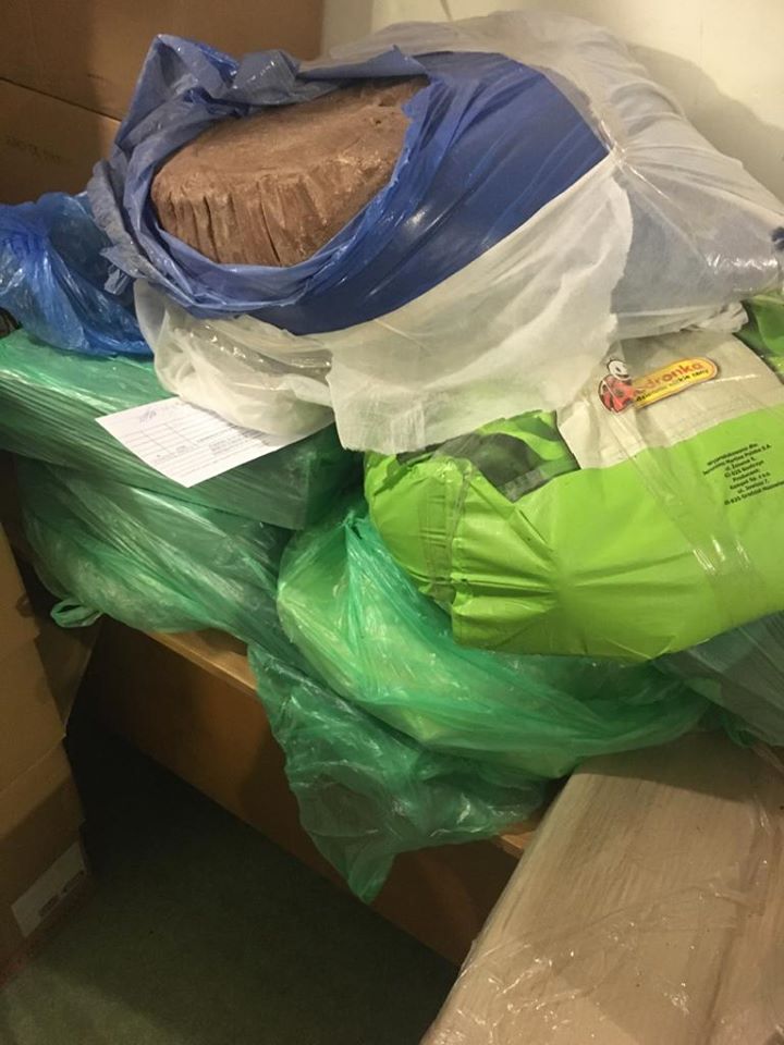 Львівські митники вилучили на кордоні 161 кг шоколаду. Фото Галицької митниці  