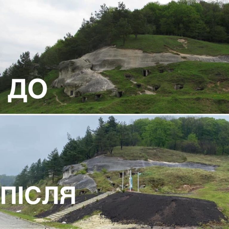 Біля Львова заради скульптури Богородиці понівечили унікальну пам'ятку