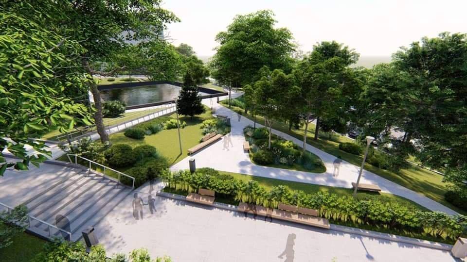 Біля лікарні на Миколайчука облаштують громадський простір. Фото: Зручне місто