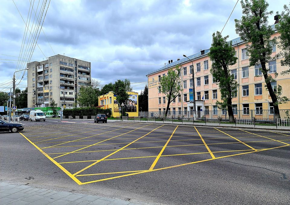 "Вафельниця" на львівському перехресті. Фото: Управління транспорту ЛМР