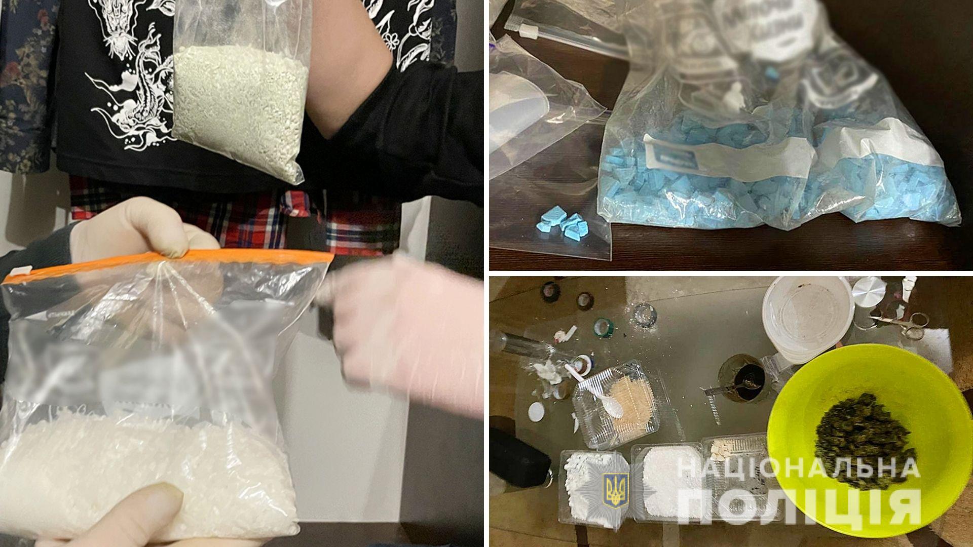 Львівські поліцейські в закладчика вилучили наркотиків на два мільйони гривень