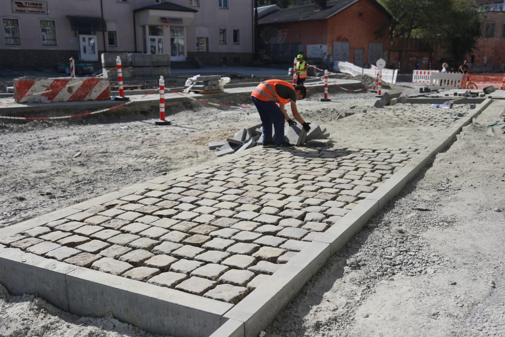 Реконструюють вулицю Богдана Хмельницького. Фото: ЛМР