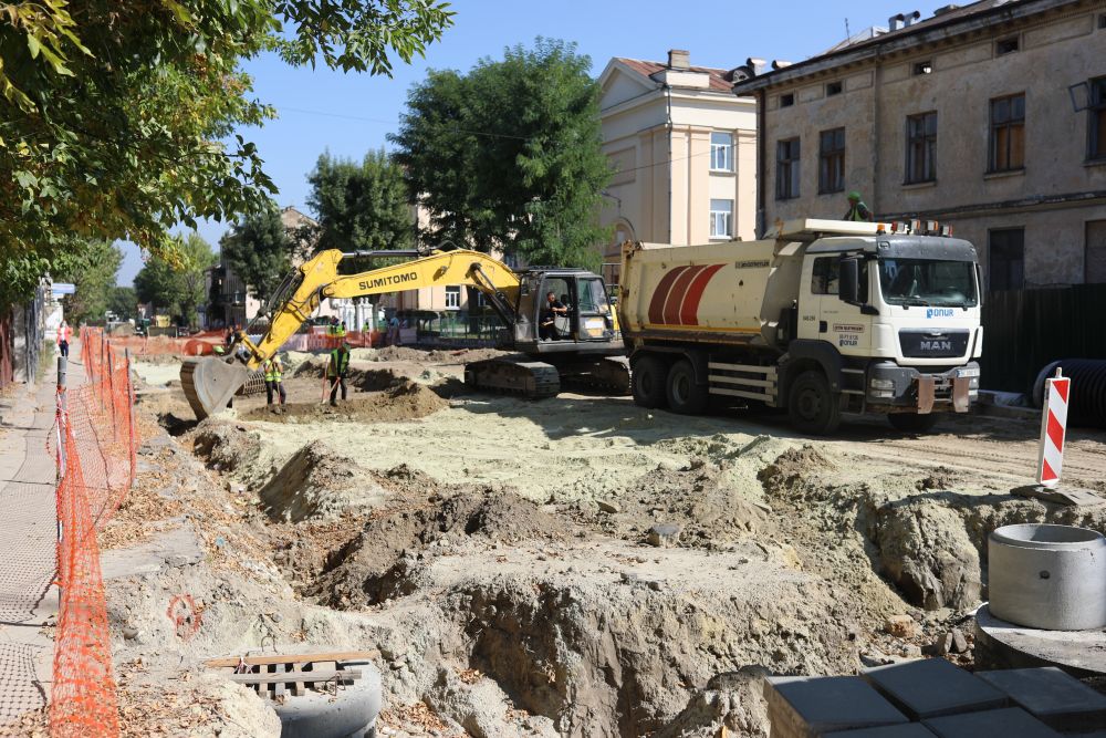 Реконструюють вулицю Богдана Хмельницького. Фото: ЛМР