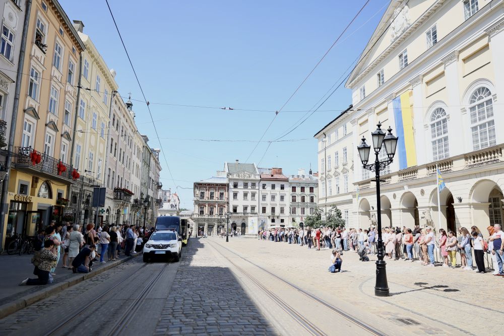 У Львові започаткували церемонію прощання із загиблими воїнами