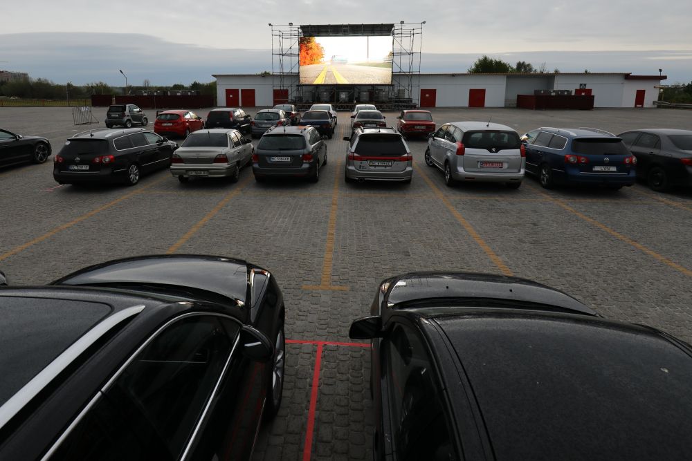 У Львові відкрили два автокінотеатри. Фото: ЛМР