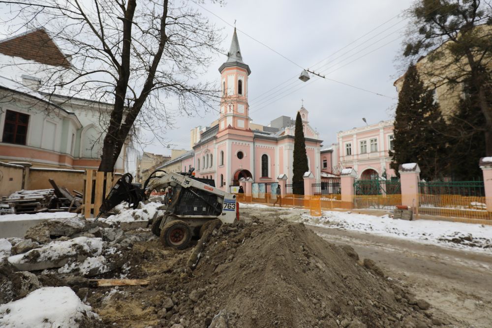 Коли відкриють вулицю Пекарську. Фото: Львівська міська рада