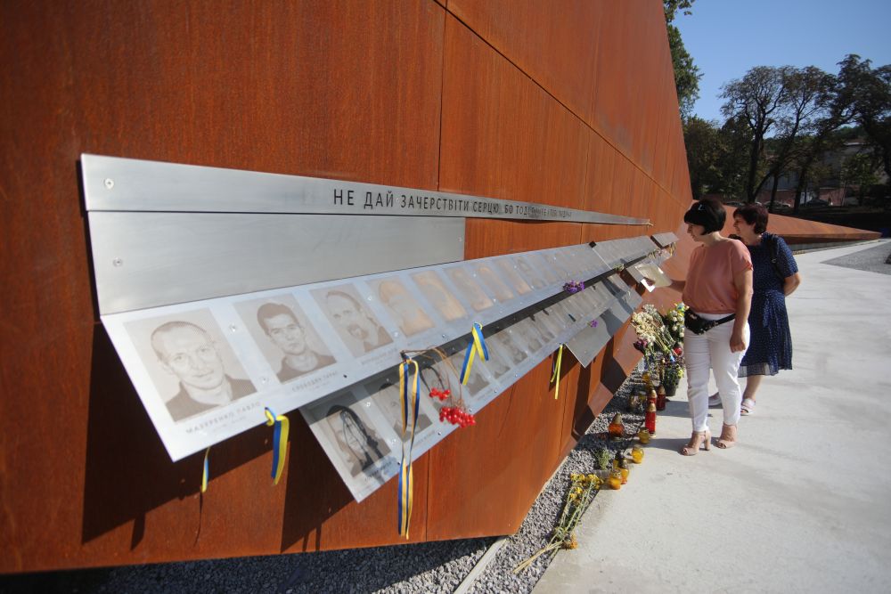 Меморіалі Героїв Небесної Сотні. Фото: Львівська міська рада