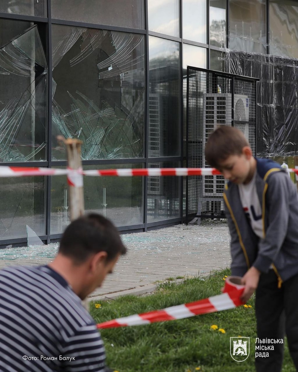 У мерії показали фото наслідків ракетних ударів по Львову 3 травня