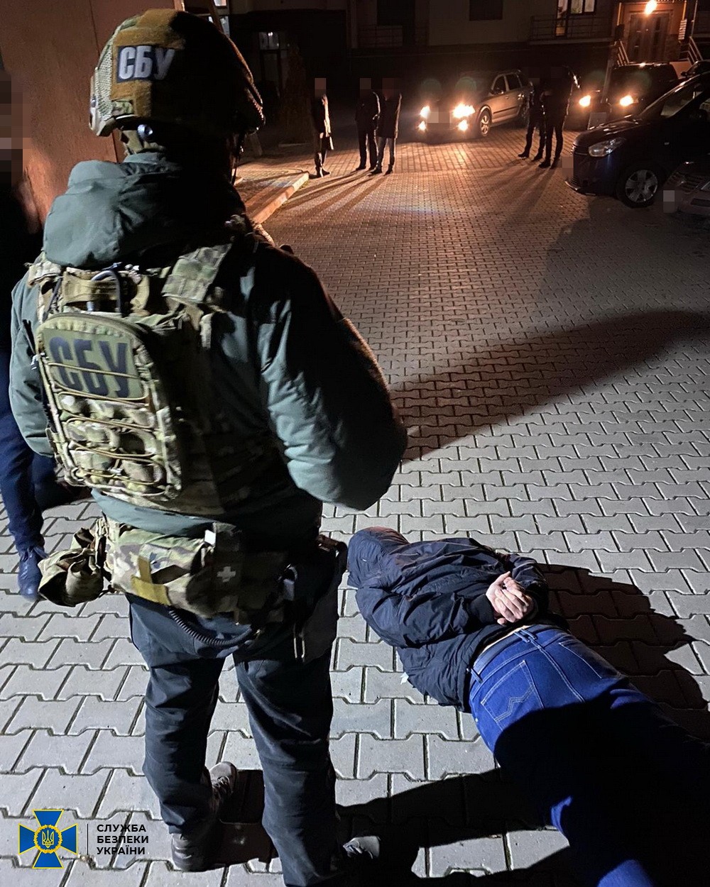 Правоохоронці затримали банду рекетирів. Фото: СБУ