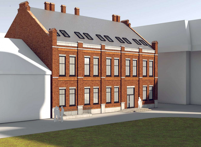 На старий львівський хостел чекають великі зміни. Візуалізація забудовника