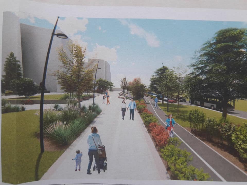 Новий громадський простір на Сихові. Візуалізація ЛМР