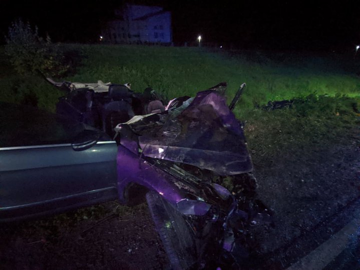 В ДТП біля Борислава загинули троє людей, ще семеро постраждали. Фото: ГУ ДСНС