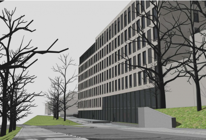 На Шота Руставелі з&rsquo;явиться готель. Візуалізація Василя Балога