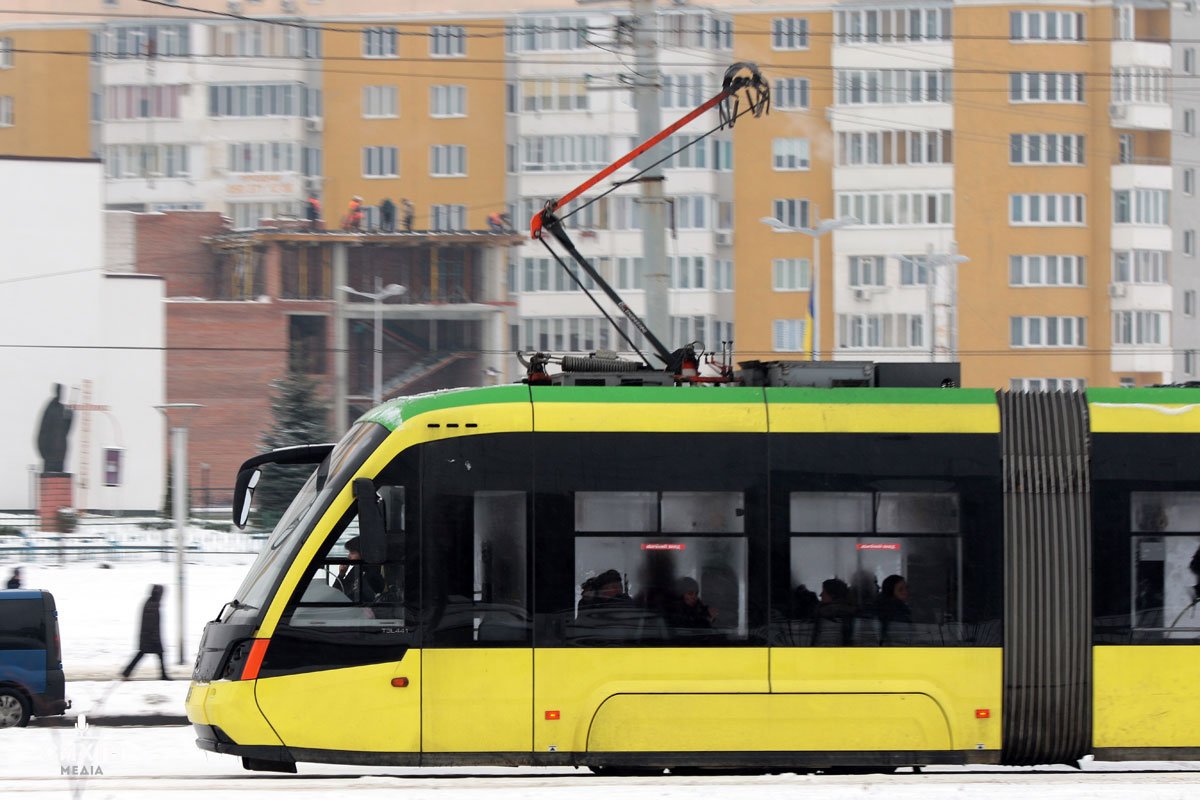 Трамвай на Сихів. Фото: Сихів Медіа