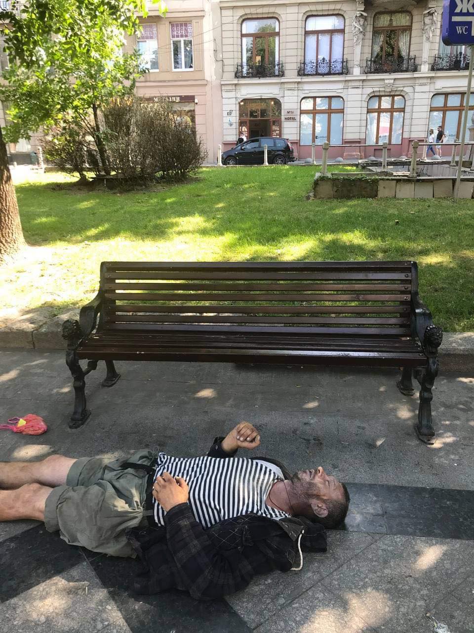 В центрі Львова знайшли труп. Фото: Варта1