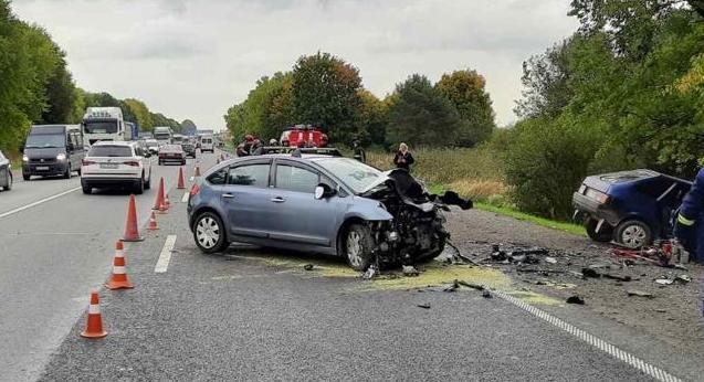 Смертельна автотроща біля Львова. Фото поліції
