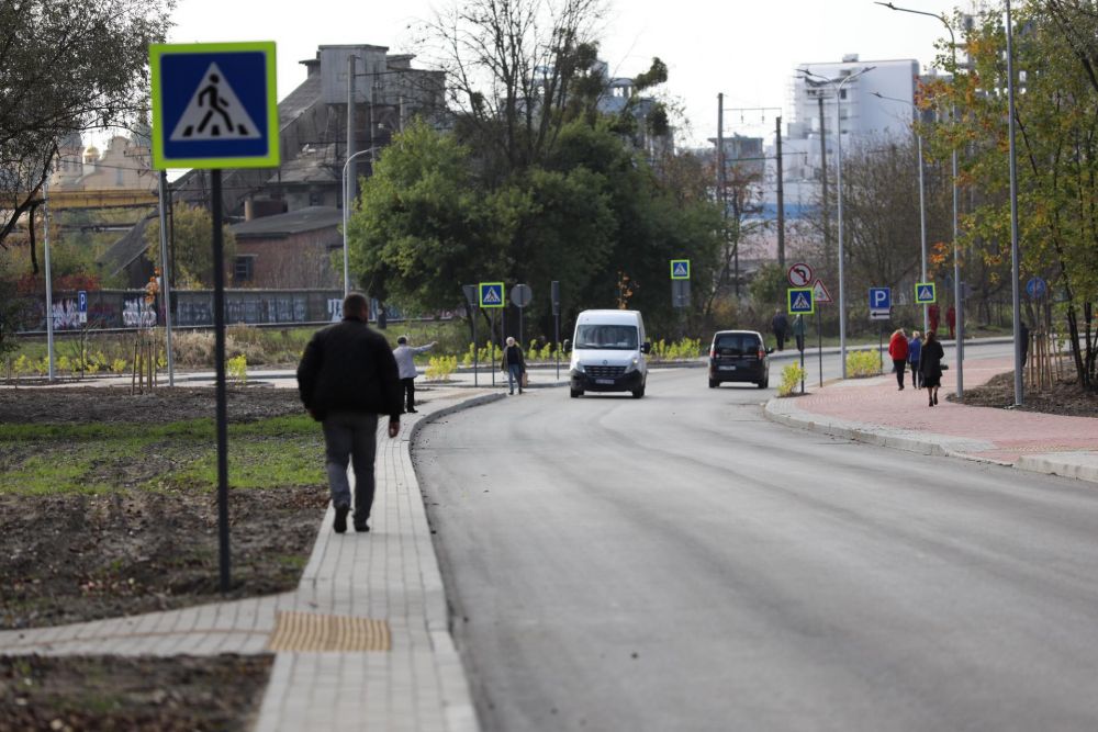 Відремонтовану вулицю Курмановича відкрили для проїзду. Фото: Львівська міська рада