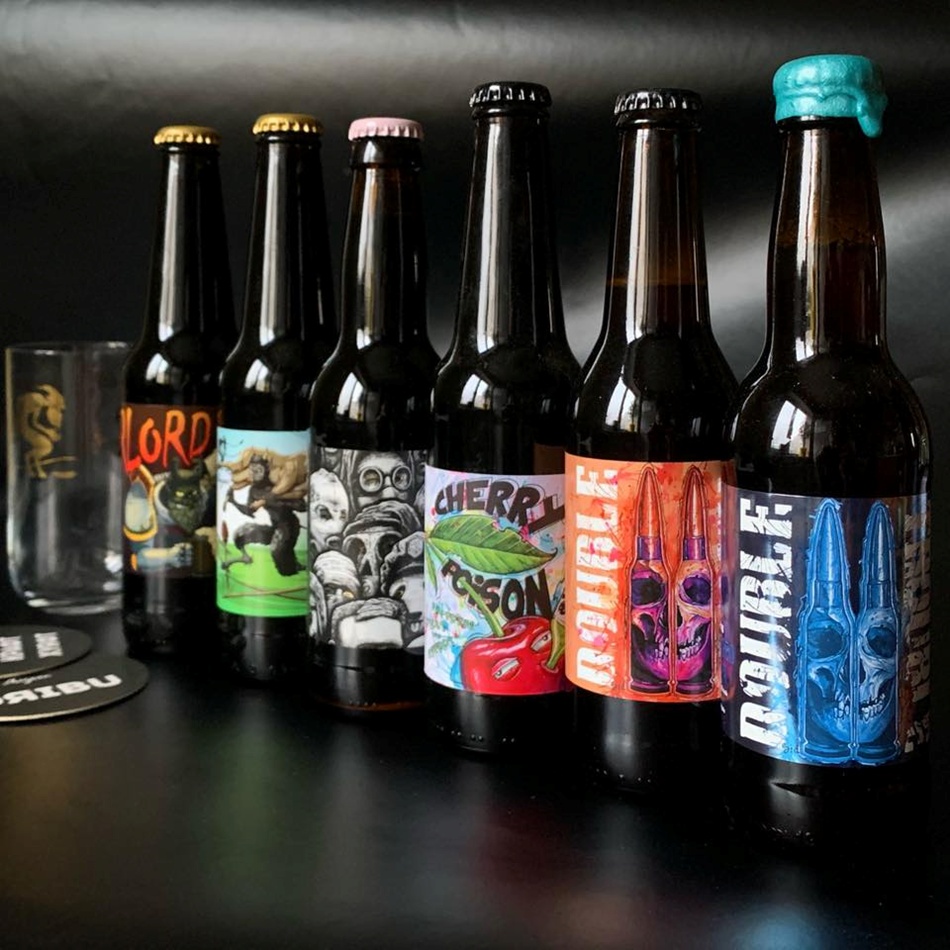 Сорти крафтового пива від пивоварні "Дідько". Фото: Дідько/Facebook