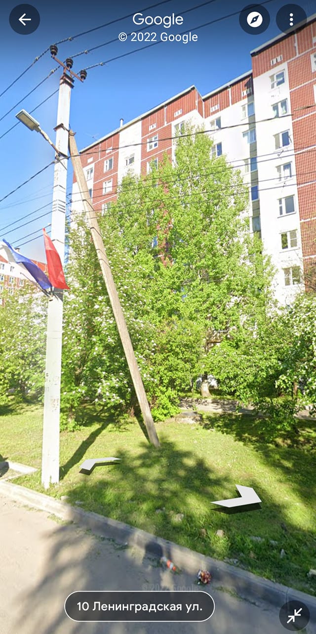 Будинок зі зйомок із манекеном