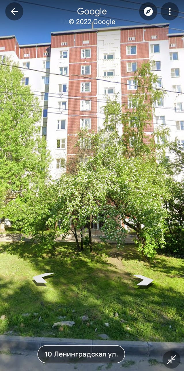 Будинок зі зйомок із манекеном