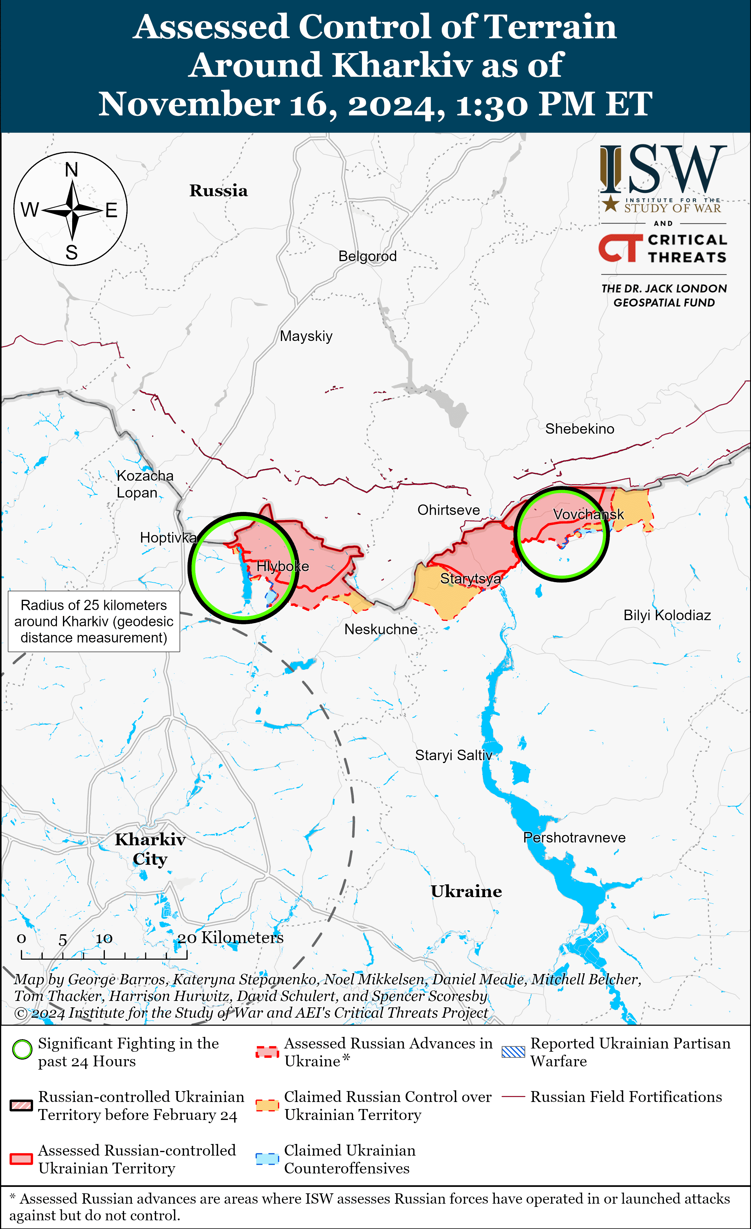 Карта бойових дій в Україні 17 листопада фото 3 2