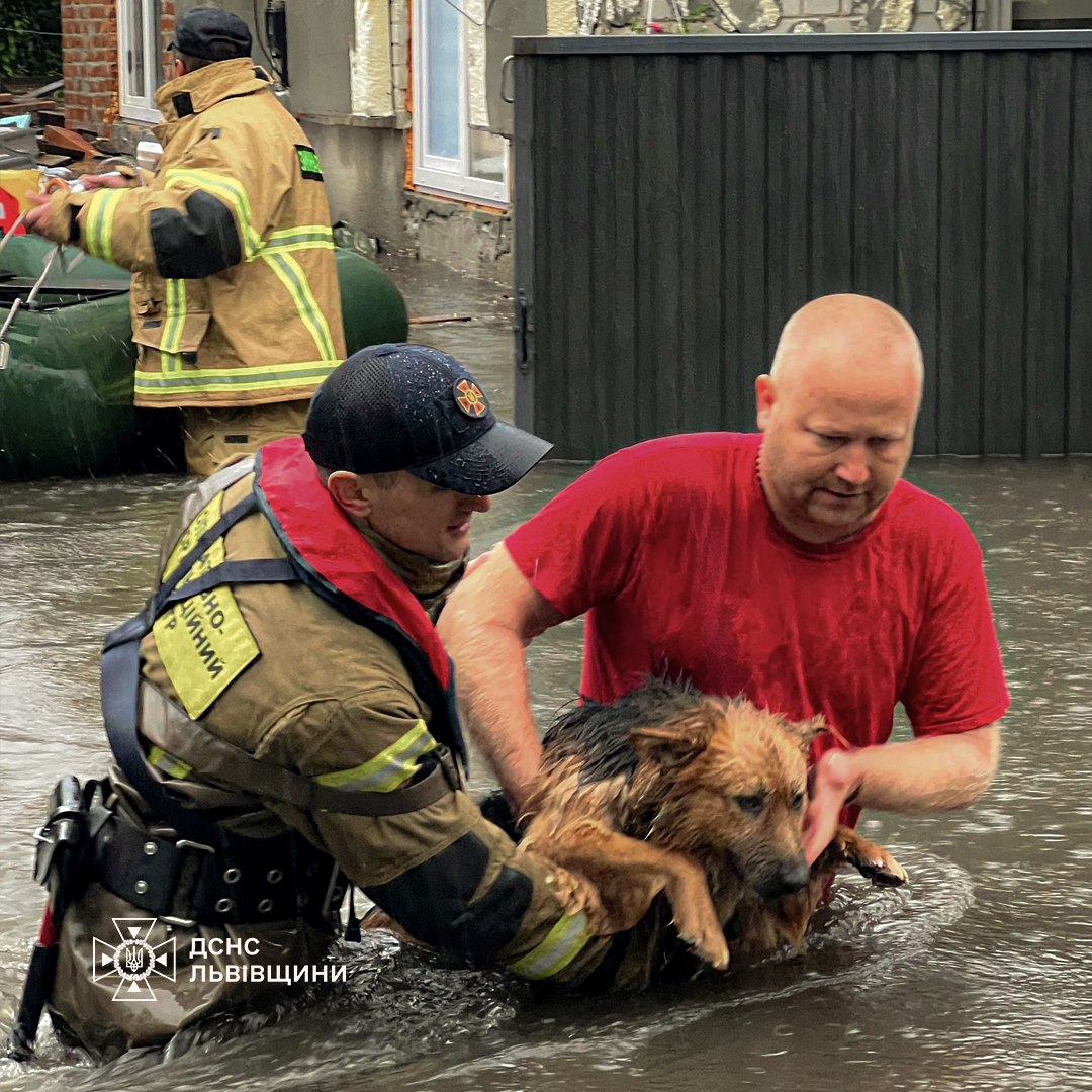 Через сильні зливи і вихід річок із берегів затопило Львів: фото і відео