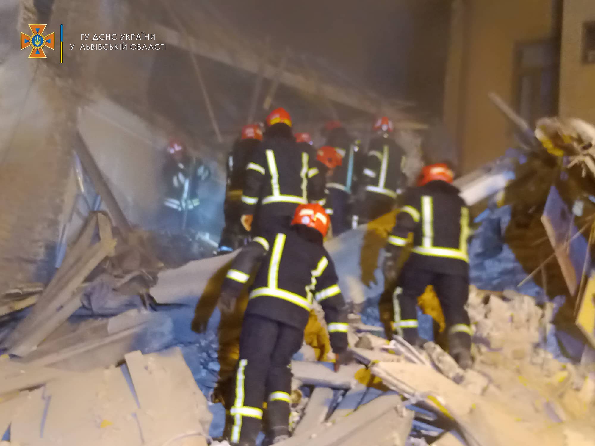 У центрі Львова вночі завалилася частина будинку