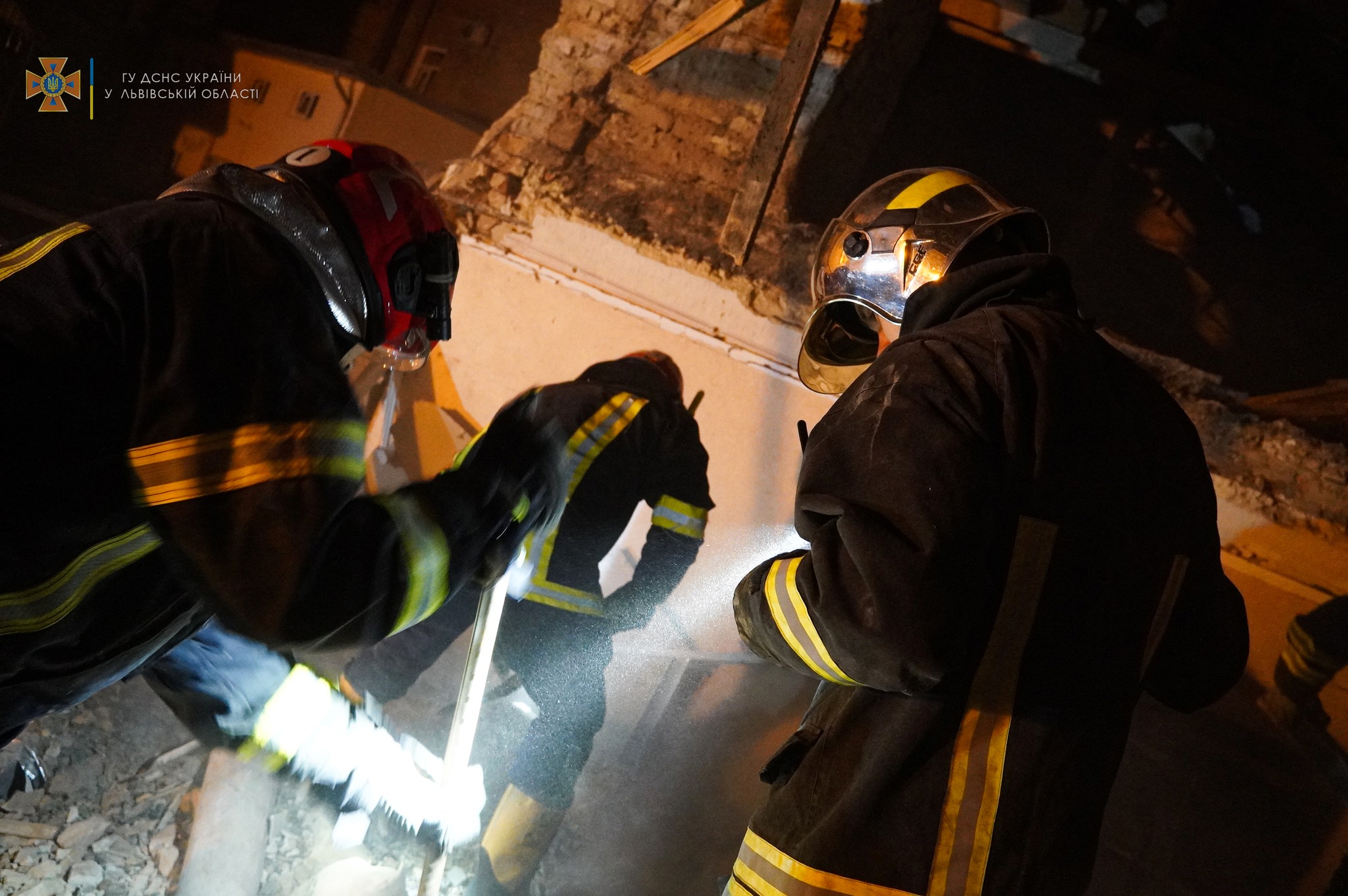 У центрі Львова вночі завалилася частина будинку