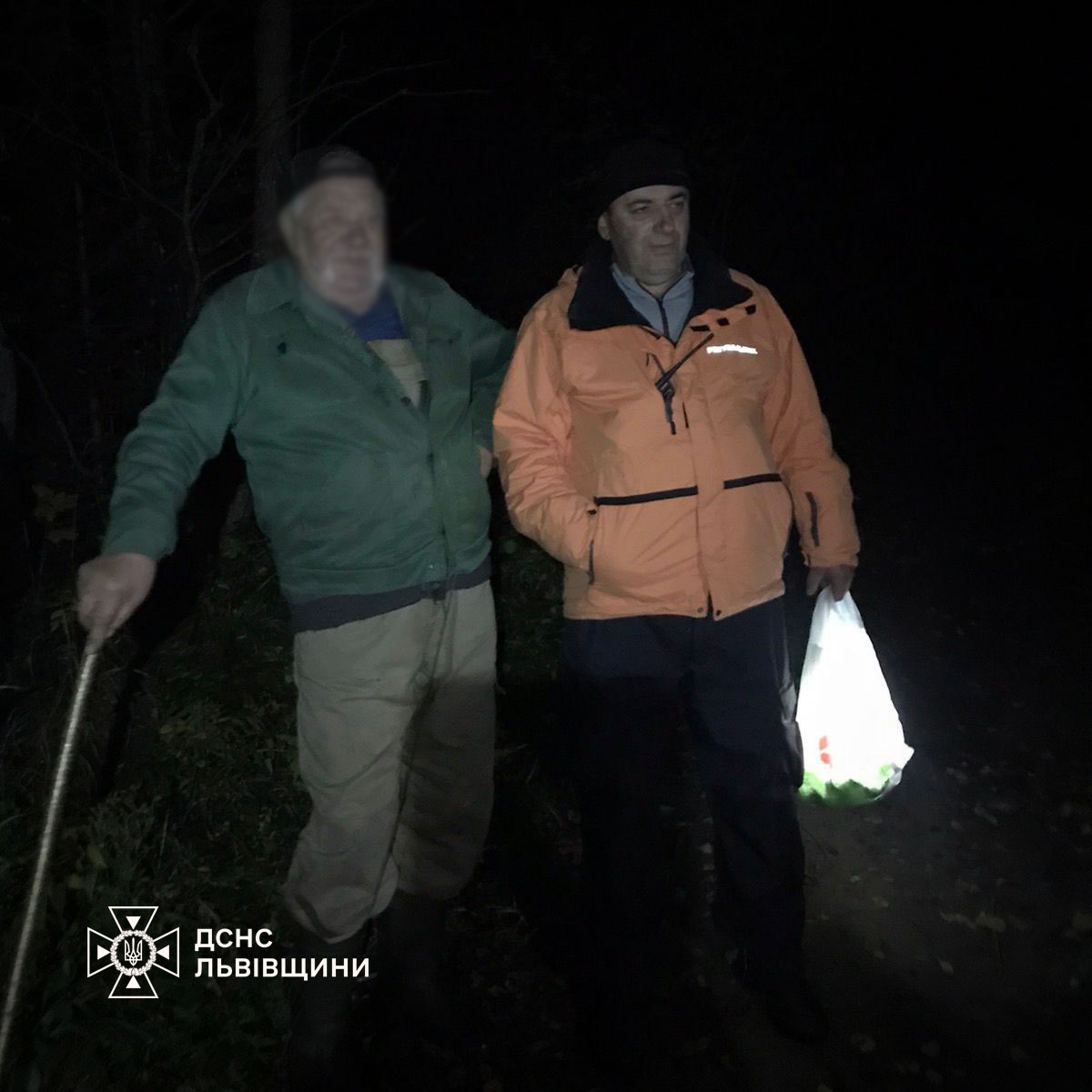 Гірські рятувальники на Стрийщині знайшли заблукалого грибника.
