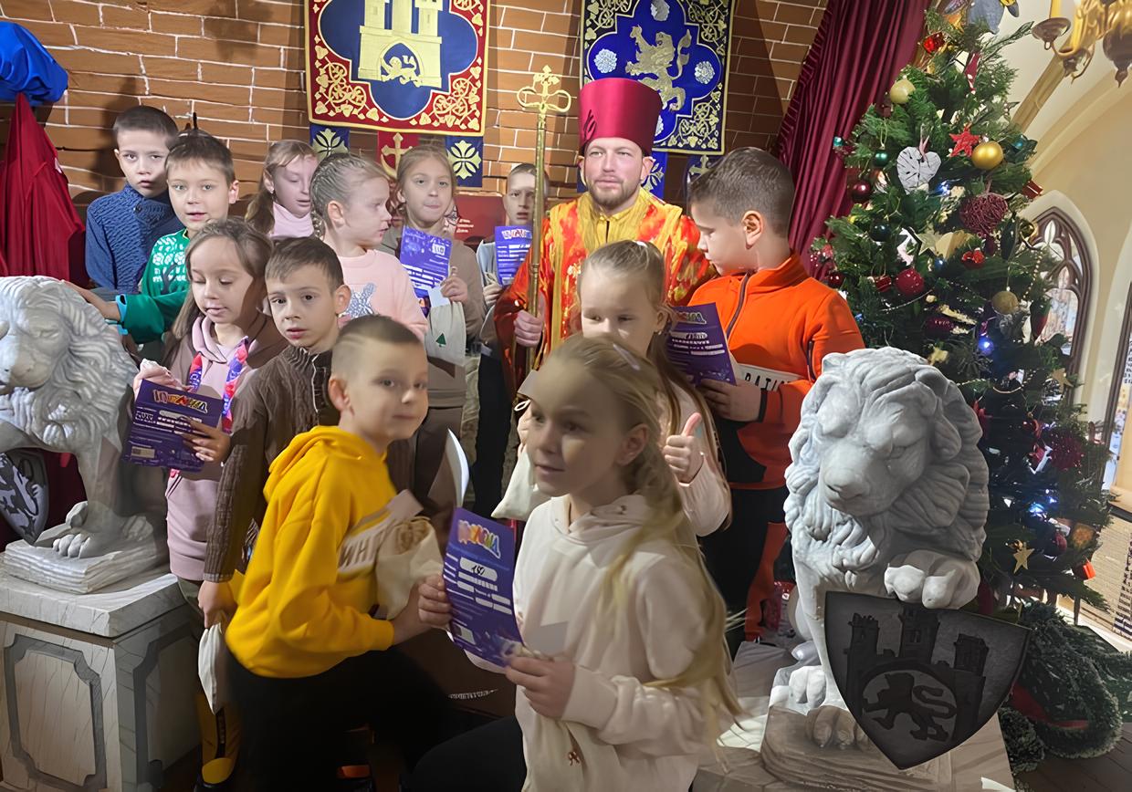 Гостина до Святого Миколая у музеї “Львів Стародавній”.