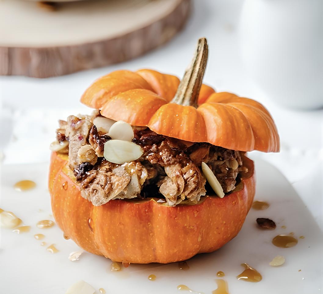 Курка в гарбузі.