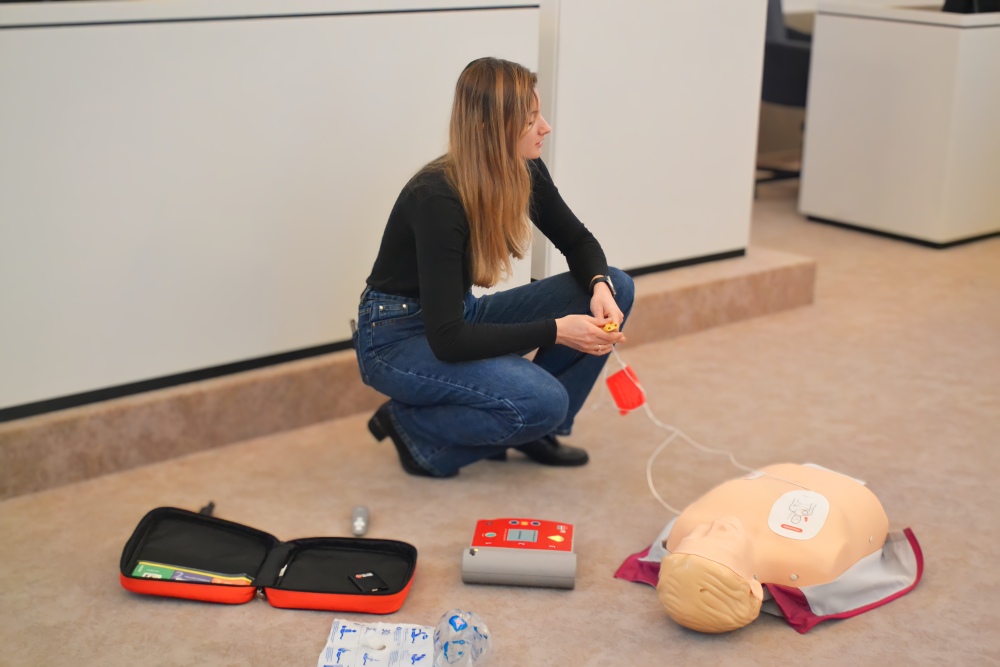 У Львові пройшли безкоштовні навчання з цивільного захисту та домедичної допомоги.