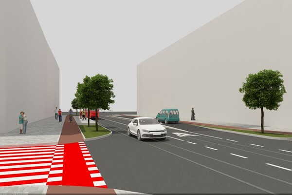 Зазирни у майбутнє: як виглядатиме вулиця Бандери після реконструкції фото 1