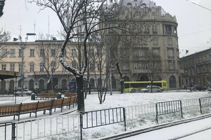 Львів замело рясним снігом. Фото: 032.ua